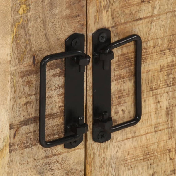 Side Cabinet 120X30x75 Cm Solid Mango Wood Sideboards & Buffets