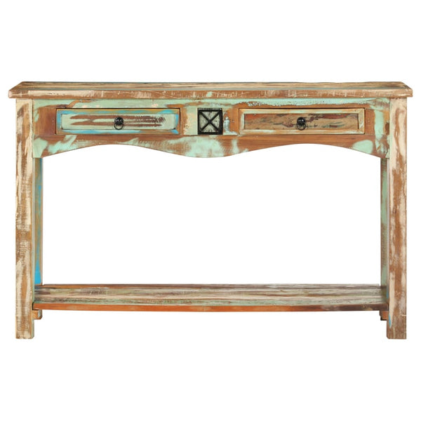 Vidaxl Console Table 120X40x75 Cm Solid Reclaimed Wood Tables