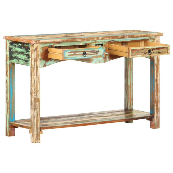 Vidaxl Console Table 120X40x75 Cm Solid Reclaimed Wood Tables