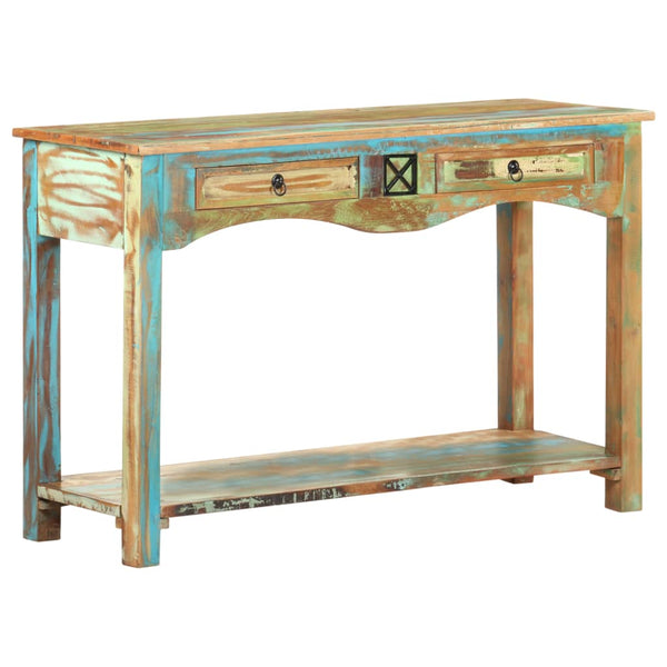 Vidaxl Console Table 120X40x75 Cm Solid Reclaimed Wood Tables
