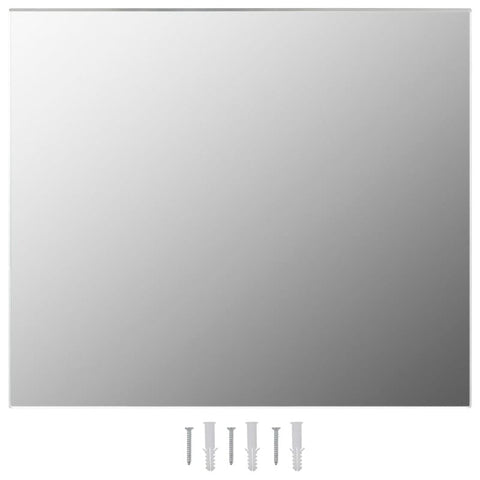 Vidaxl Frameless Mirror 80X60 Cm Glass