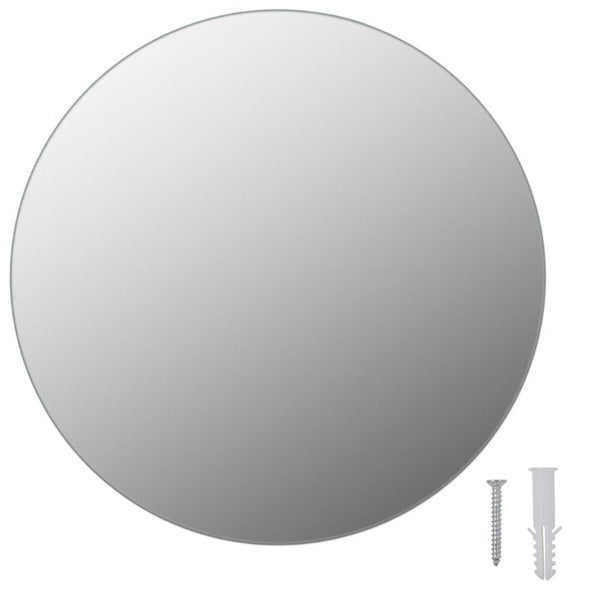 Vidaxl Frameless Mirror Round 30 Cm Glass