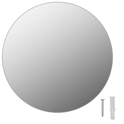 Vidaxl Frameless Mirror Round 30 Cm Glass