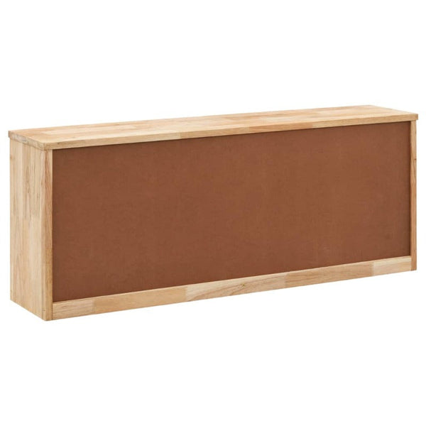 Shoe Storage Bench 94X20x38 Cm Solid Walnut Wood Shoe Organisers