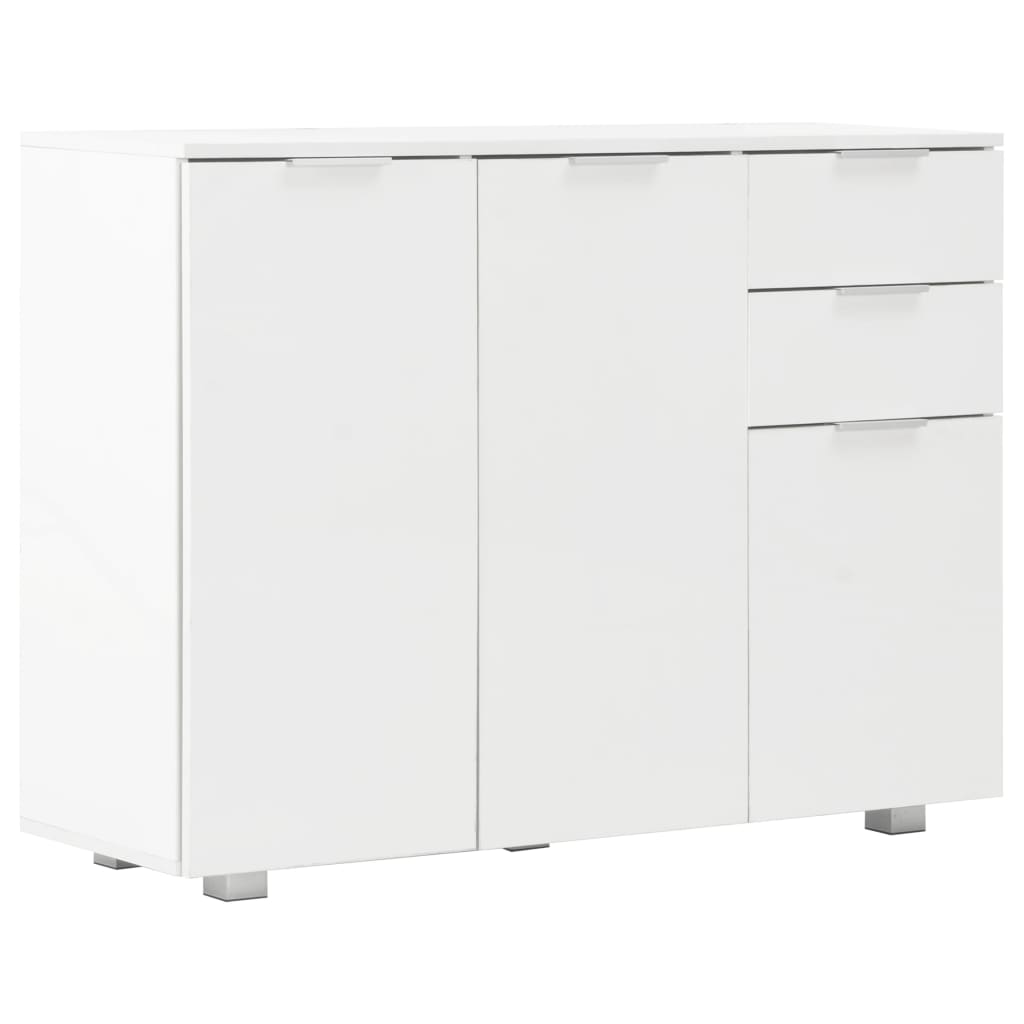 Sideboard High Gloss White 107X35x80.5 Cm Sideboards & Buffets