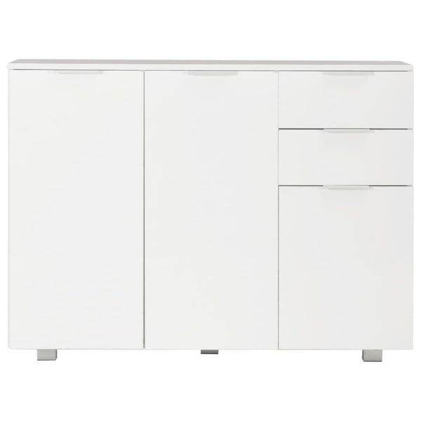 Sideboard High Gloss White 107X35x80.5 Cm Sideboards & Buffets