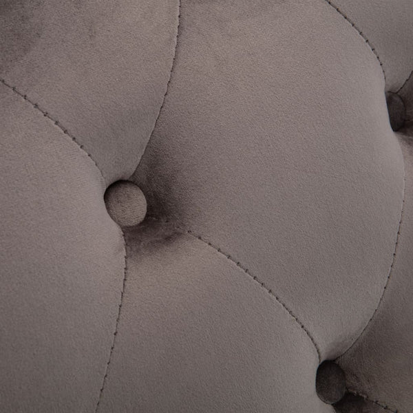 Chaise Lounge Grey Velvet Sofas Armchairs & Couches