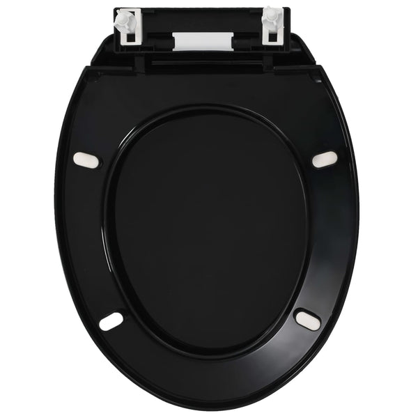 Soft Close Toilet Seat With Quick Release Design Black Toilet Seats