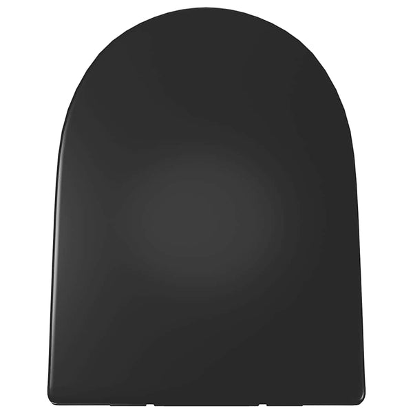 Vidaxl Soft Close Toilet Seat With Quick Release Design Black Toilet Seats