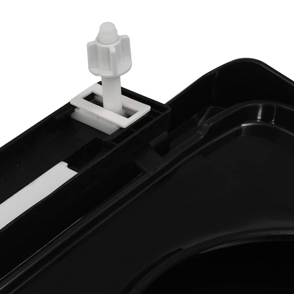 Vidaxl Soft Close Toilet Seat With Quick Release Design Black Toilet Seats