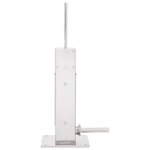 Manual Sausage Stuffer Silver 5 L Stainless Steel Sausage Stuffers