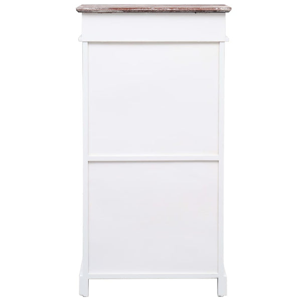 Shoe Cabinet Brown 50X28x98 Cm Paulownia Wood Shoe Cabinets