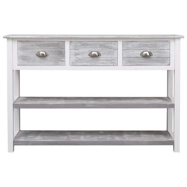 Sideboard Antique Grey 115X30x76 Cm Wood Sideboards & Buffets
