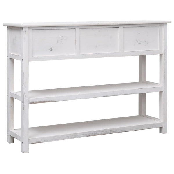 Vidaxl Sideboard Antique White 115X30x76 Cm Wood Sideboards & Buffets