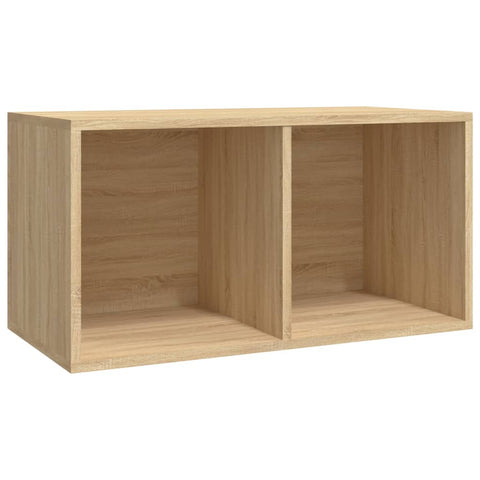 Vinyl Storage Box Sonoma Oak 71X34x36 Cm Engineered Wood Storage Boxes