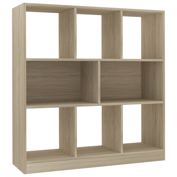 Book Cabinet Sonoma Oak 97.5X29.5X100 Cm Engineered Wood Bookshelves