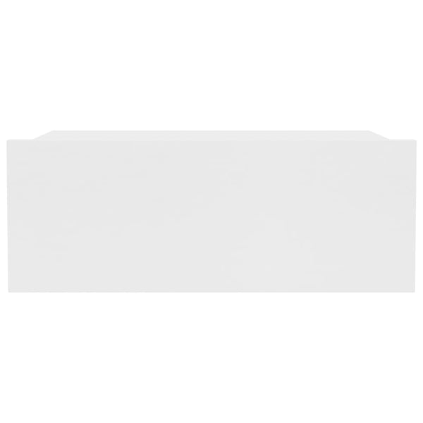 Floating Nightstands 2 Pcs White 40X30x15cm Engineered Wood Bedside Tables