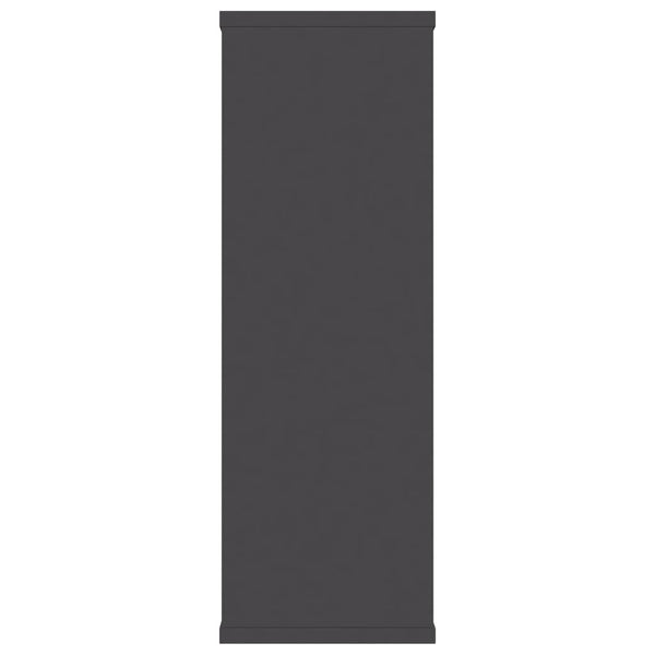 Grey 104X20x58.5 Cm Engineered Wood Wall Shelves