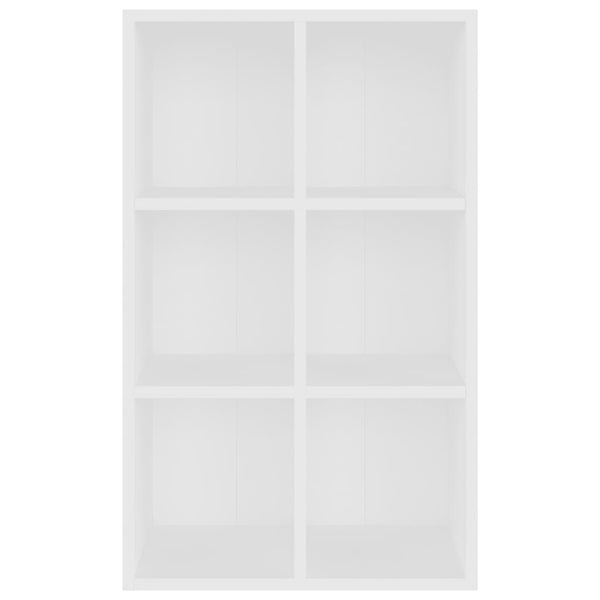 Book Cabinet/Sideboard White 66X30x98 Cm Engineered Wood Sideboards & Buffets