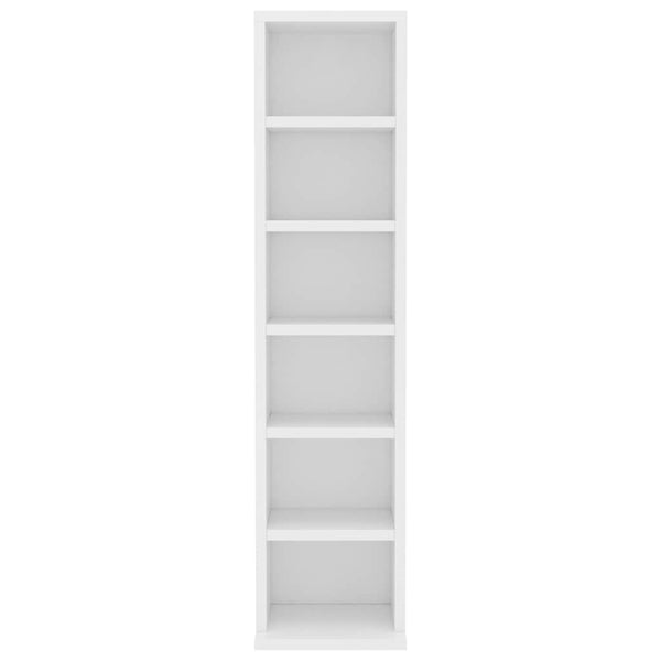 Vidaxl Cd Cabinet White 21X20x88 Cm Engineered Wood Cabinets & Cupboards
