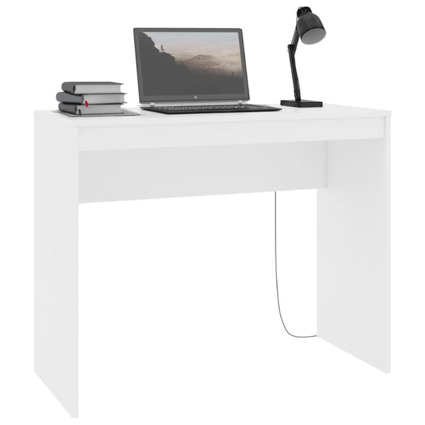 Vidaxl Desk White 90X40x72 Cm Engineered Wood Home Office Desks
