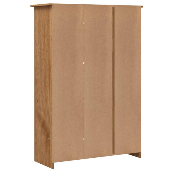 Vidaxl 3 Door Wardrobe 118X50x171.5 Cm Pine Panama Range Wardrobes
