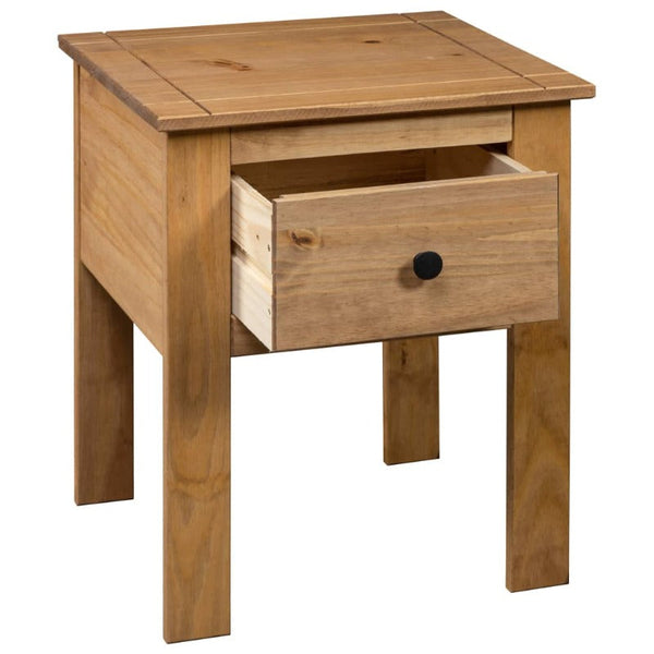 Vidaxl Bedside Cabinet 46X40x57 Cm Pine Panama Range Bedside Tables