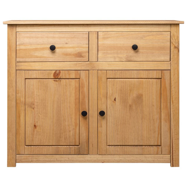 Sideboard 93X40x80 Cm Solid Pinewood Panama Range Sideboards & Buffets