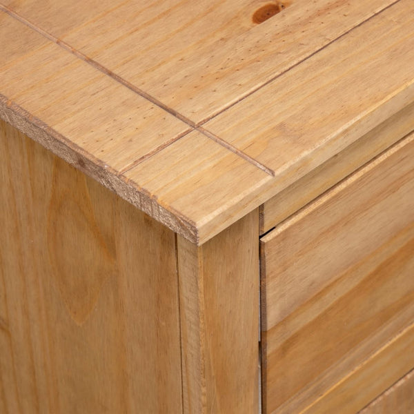 Sideboard 93X40x80 Cm Solid Pinewood Panama Range Sideboards & Buffets