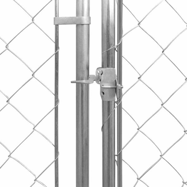 Vidaxl Outdoor Dog Kennel With Canopy Top 193X193x225 Cm Dog Kennels