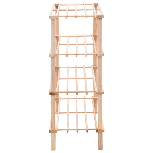 4 Tier Shoe Rack Solid Fir Wood Shoe Racks