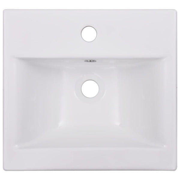 Bathroom Sinks Built In Basin 42X39x18 Cm Ceramic White