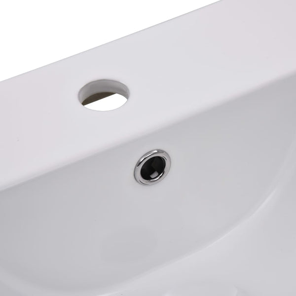 Bathroom Sinks Built In Basin 42X39x18 Cm Ceramic White