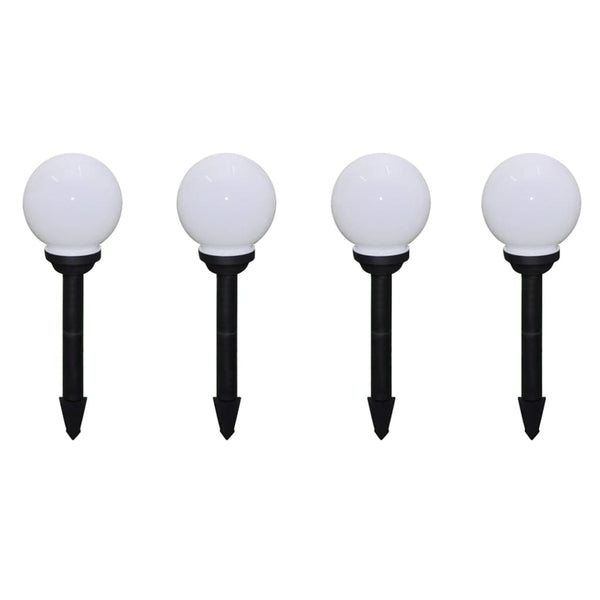 Outdoor Pathway Lamps 8 Pcs Led 15 Cm With Ground Spike Landscape & Walkway Lights