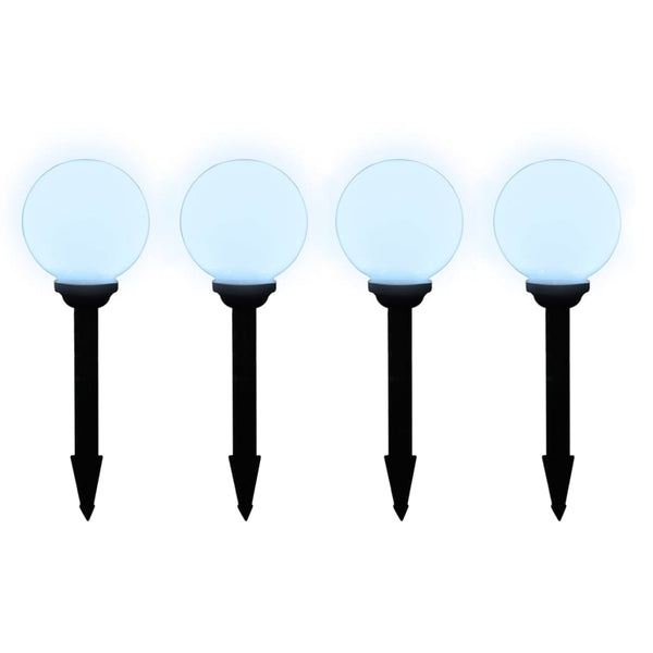 Outdoor Pathway Lamps 8 Pcs Led 15 Cm With Ground Spike Landscape & Walkway Lights