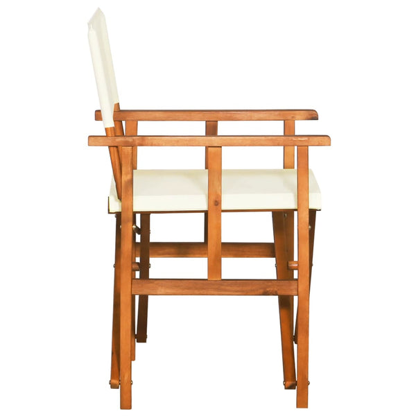 Director's Chairs 2 Pcs Solid Acacia Wood Patio Chairs