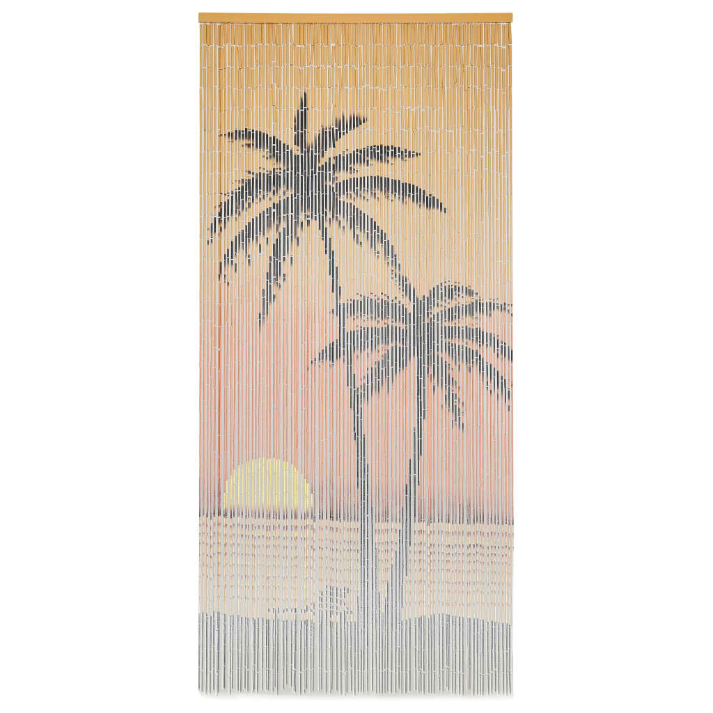Insect Door Curtain Bamboo 90X200 Cm Curtains & Drapes
