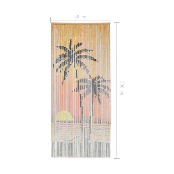 Insect Door Curtain Bamboo 90X200 Cm Curtains & Drapes