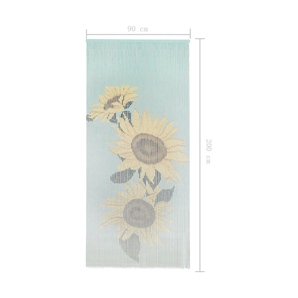 Vidaxl Insect Door Curtain Bamboo 90X200 Cm Curtains & Drapes