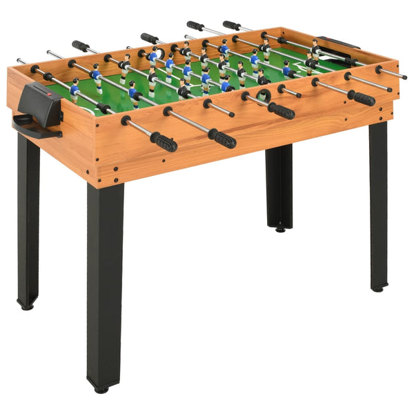 15 In 1 Multi Game Table 121X61x82 Cm Maple Foosball