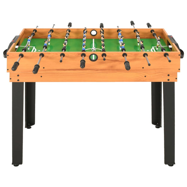 15 In 1 Multi Game Table 121X61x82 Cm Maple Foosball