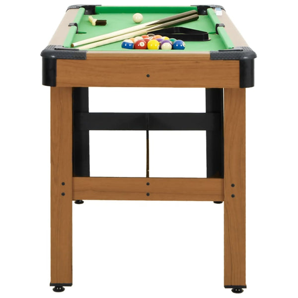 4 Feet Billiard Table 122X61x76 Cm Brown Billiard Tables