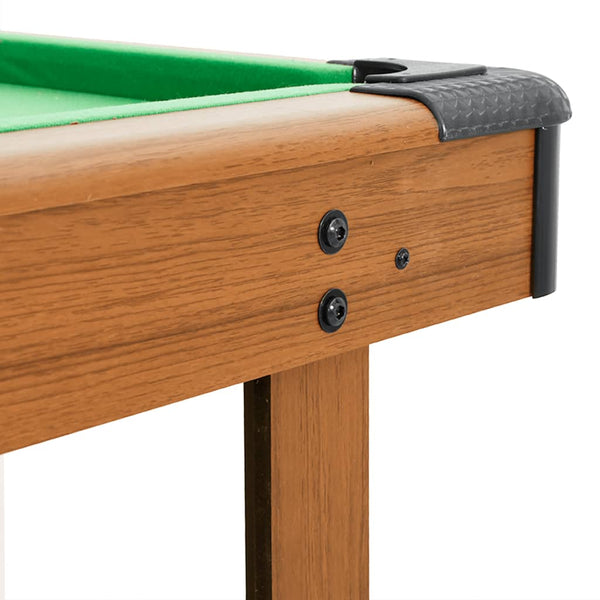 4 Feet Billiard Table 122X61x76 Cm Brown Billiard Tables