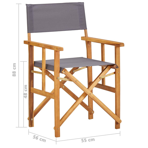 Patio Chairs Director's Chairs Solid Acacia Wood