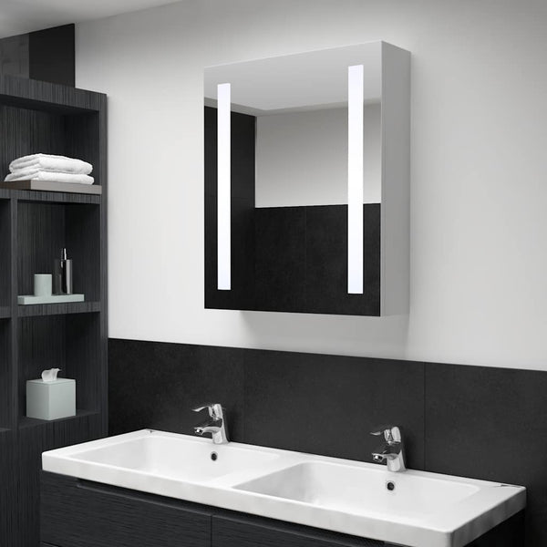 Led Bathroom Mirror Cabinet 50X13x70 Cm Bathroom Cabinets