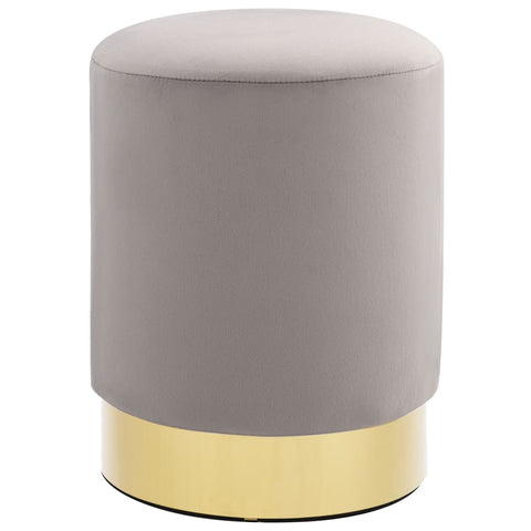 Stool Light Grey And Gold Velvet Benches Bar Stools