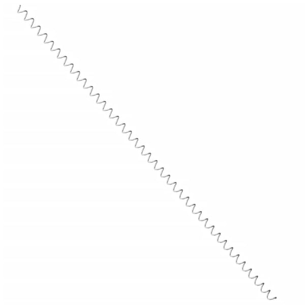 Gabion Spirals 24 Pcs Galvanised Steel 100 Cm Gabion Baskets