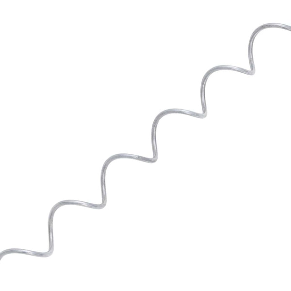 Gabion Spirals 24 Pcs Galvanised Steel 100 Cm Garden Fencing Accessories