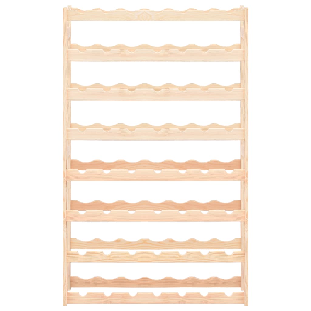 Wine Rack For 56 Bottles Solid Wood Pine Racks