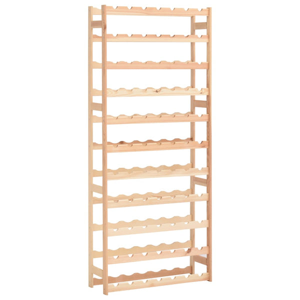 Wine Rack For 77 Bottles Solid Wood Pine Racks